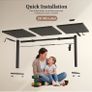 Standing Desk, 120 x 60 cm, Black Image 2