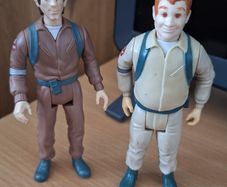 Vintage 1984 Ghostbuster Figures x2  5 "