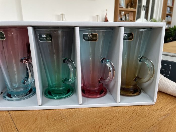 Set of 4 Latte Glasses