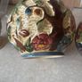 Pair Indian Tree Handpainted Vases HJ Wood Staffordshire Image 6