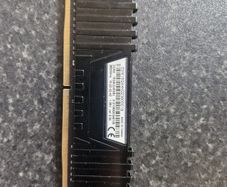 Single 8GB stick of Corsair Vengeance LPX DDR4, 3600MHz