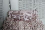 Vintage Beaded Lace Evening Bag Purse Clutch