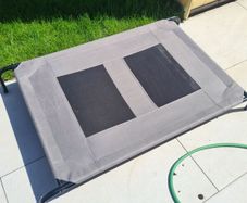Raised dog bed