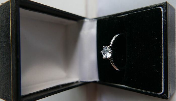 Vintage Sterling Silver 925  Ring size P - 2,16g