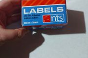 250 Self Adhesive Labels