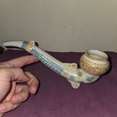 Vintage USSR Porcelain Smoking Pipe