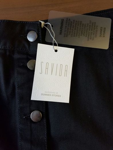 SAVIDA Jasmine skirt black