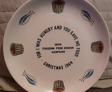 vintage collectable Arklow pottery plate