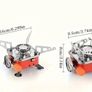 Mini camping gas stove. NO gas included Image 2