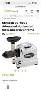 Slow juicer