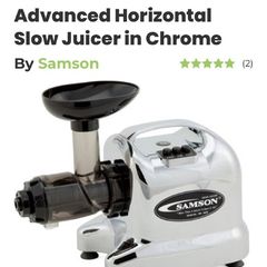 Slow juicer