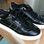 Hogan Black Leather Trainers Image 2