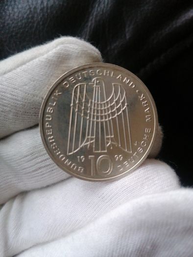 1999 Germany Silver Proof 10 Mark Coin