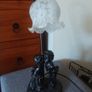 Bronze style table lamp Image 3