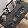Electric Adjustable Office Stand Desk Computer Workstation with Preset Height Memory Controller Metal Black 110x60 cm (FREE SHIPPING) Image 3