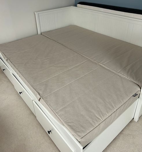 HEMNES Day-bed with 3 drawers, white