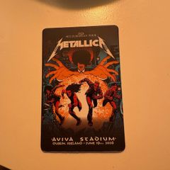 Metallica Fan Card Dublin