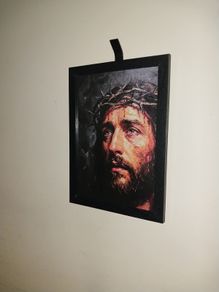 "Jesus Sacrifice For US All" A4 Framed