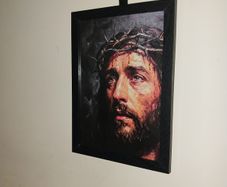 "Jesus Sacrifice For US All" A4 Framed