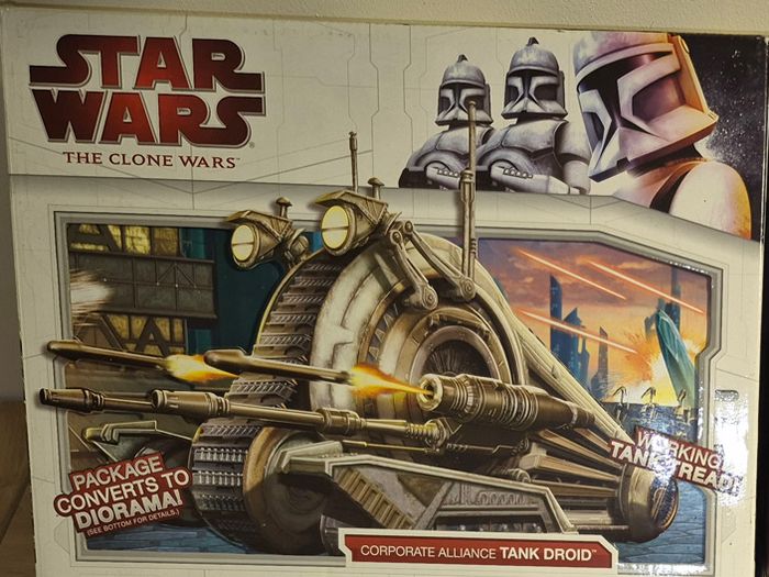 Star Wars The Clone Wars Corporate Alliance Tank Droid