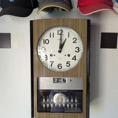 1960 Seiko Time-Dater thirty-day wall clock