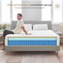 King Size Mattress,10.2 INCH Hybrid Memory Foam and Individually Pocket Spring,5FT King Mattress Medium Firm,Ergonomic Pressure Reducing,Improve Sleeping (150x200x26cm) Image 7