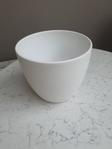 Large White Planter