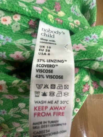 Nobody's child dress
