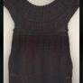 Brown crochet top/ tunic/cover up 100% cotton Image 2