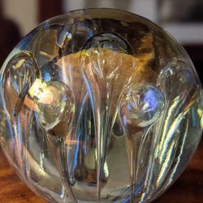 Glass paperweight