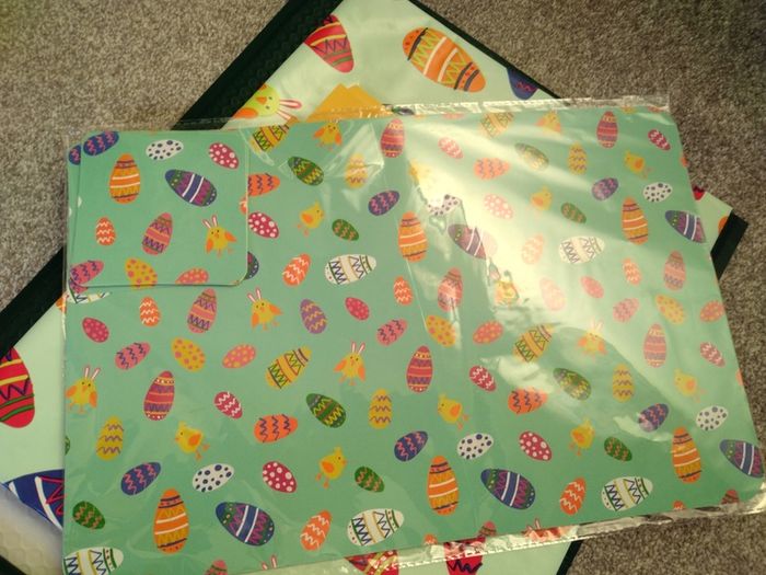 Easter Table Cloth and x6 Place Settings
