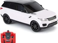main image for ad TM Range Rover Sport Remote Control Car 1:24 scale with Working LED Lights, Radio Controlled Supercar (Range Rover Sport White)