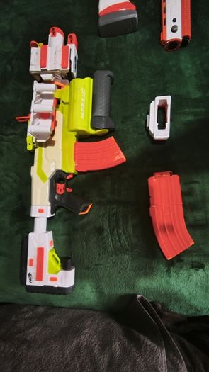 Huge Nerf Gun Collection Lot - Fortnite, Modulus, Laser Tag Set + Storage Box