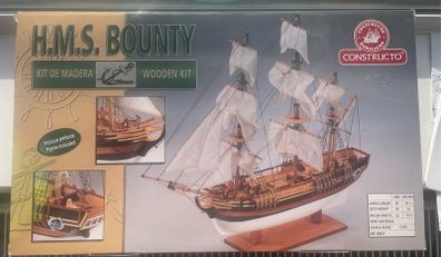 Constructo 1:110 scale HMS Bounty Wooden model kit
