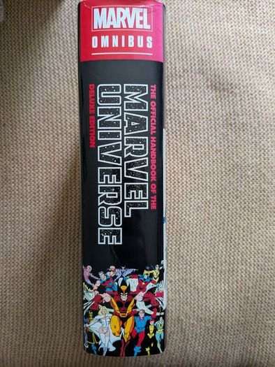 Official Handbook of the Marvel Universe Omnibus  Deluxe Edition