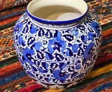 Handmade and Hand Painted Large Ceramic Planter or Pot| Warehouse Clearance | Massive Discount | Bargain prices
