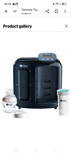 Baby bottle maker