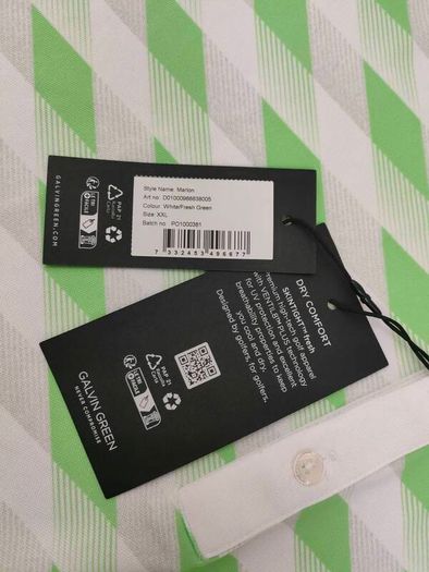 New Galvin Green Golf Polo Shirt Mens XXL