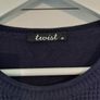 Twist Navy Knit Jumper Postage Included Image 2