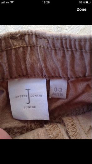 Boys two piece suit 0/3 mths