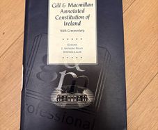 Gill and Macmillan Annotated Constitution of Ireland 1995 paperback