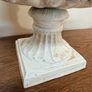 Victorian Style White Cast Iron Urn Image 3