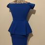 Beautiful Peplum Dress New Image 3