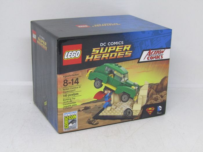 Lego Super Heroes Superman SDCC 2015 Limited Edition DC Action Comics #1 New Sealed Very rare Number 207 of 1500