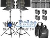 45221 Neewer 2x 660 Pieces (330 White+3300 Yellow) LED Video Light and Stands, Battery