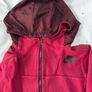 Nike Burgundy Zip Hoodie Size S Image 5