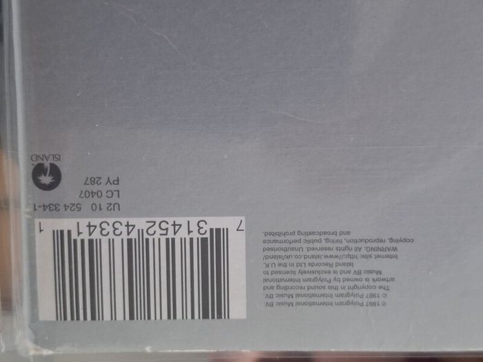 U2 Pop Original Vinyl