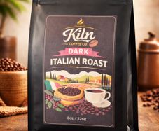 Dark Italian coffee