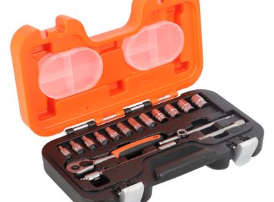 Bahco ratcheting set + gift: Allen keys