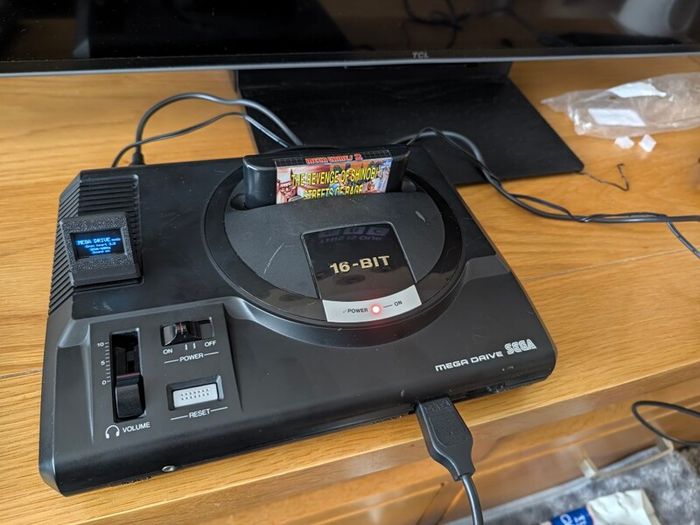 Sega Megadrive (Open Heart Modded)